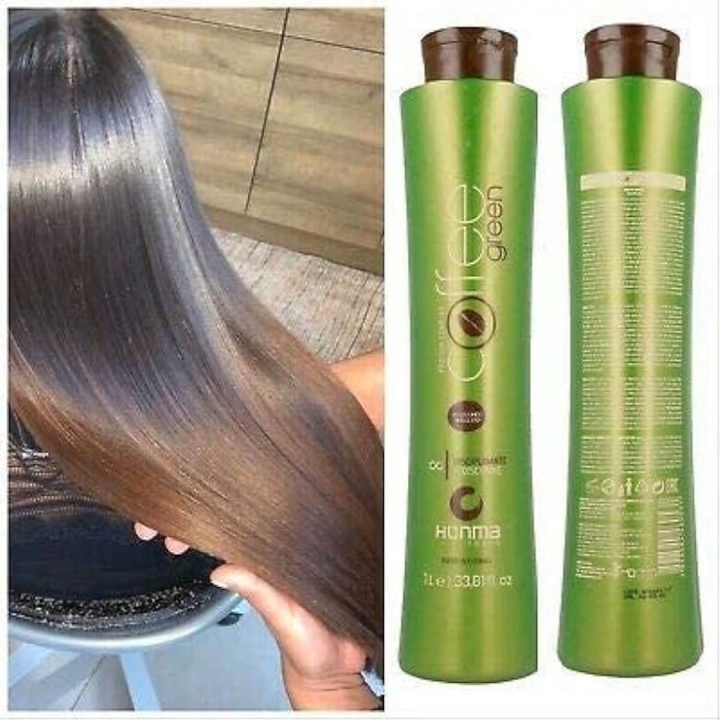 Honma Tokyo Smoothing Straightening Brazilian Green Tea Coffee Keratin Treatment Kit